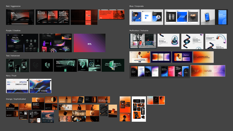 Core Dao color board exploration