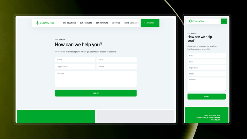 Ecomatrix - Webflow