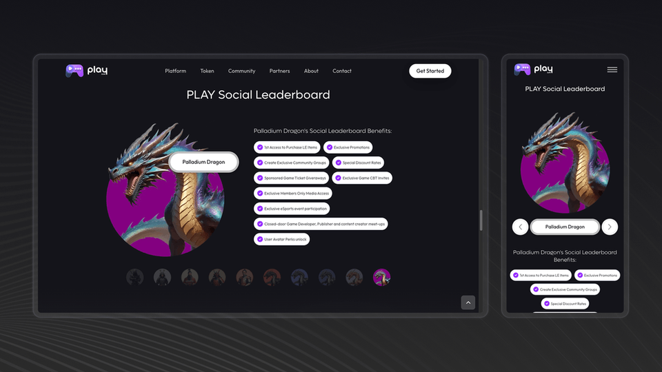 PlayasiaXP - Web Design