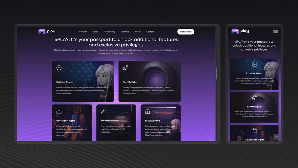 PlayasiaXP - Web Design