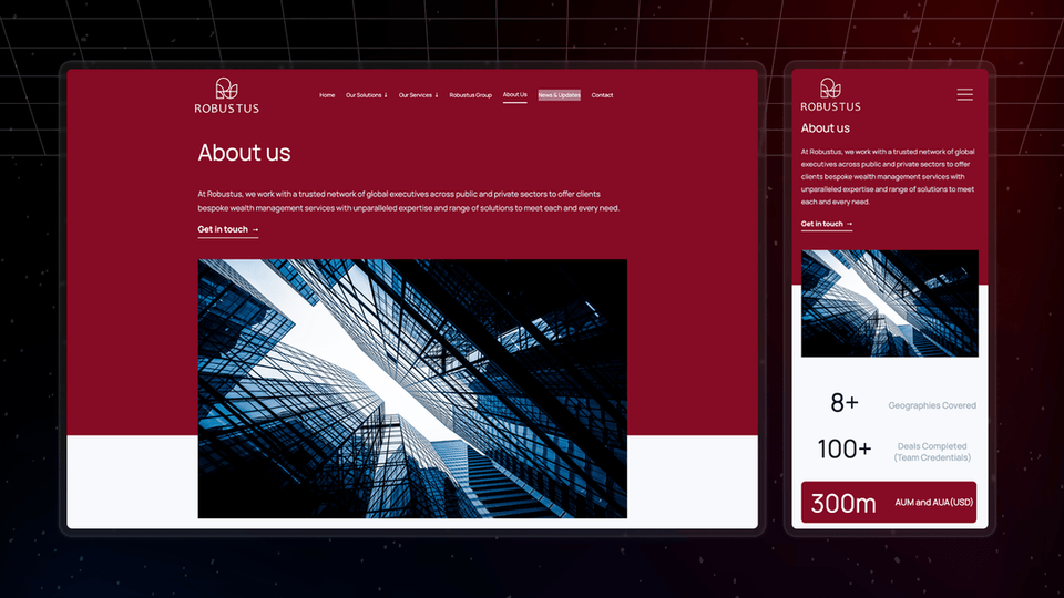 Robustus - Webflow