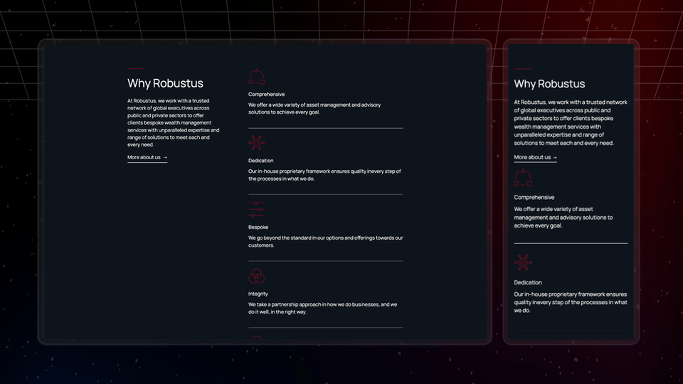 Robustus - Webflow