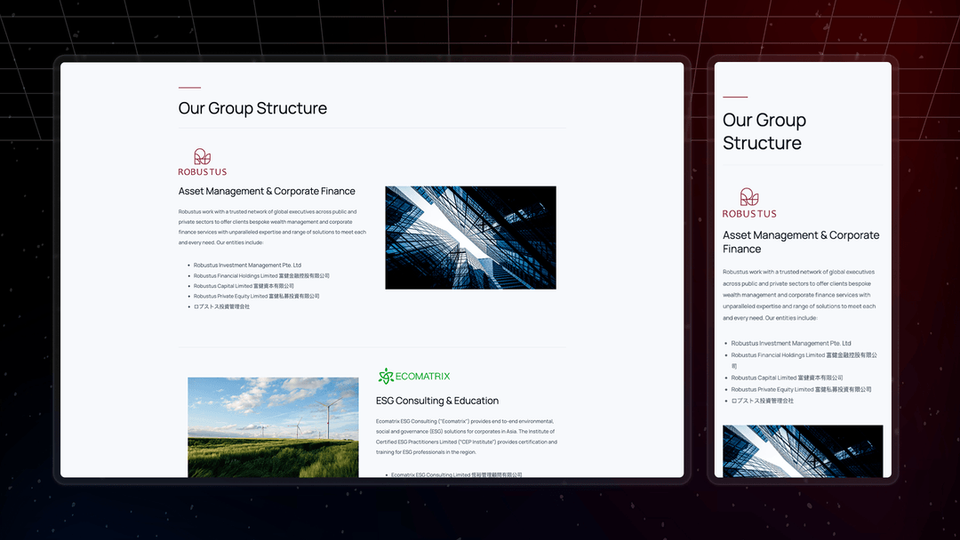 Robustus - Webflow