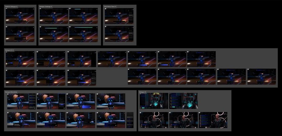 Sentience AI Labs - Game UI Design