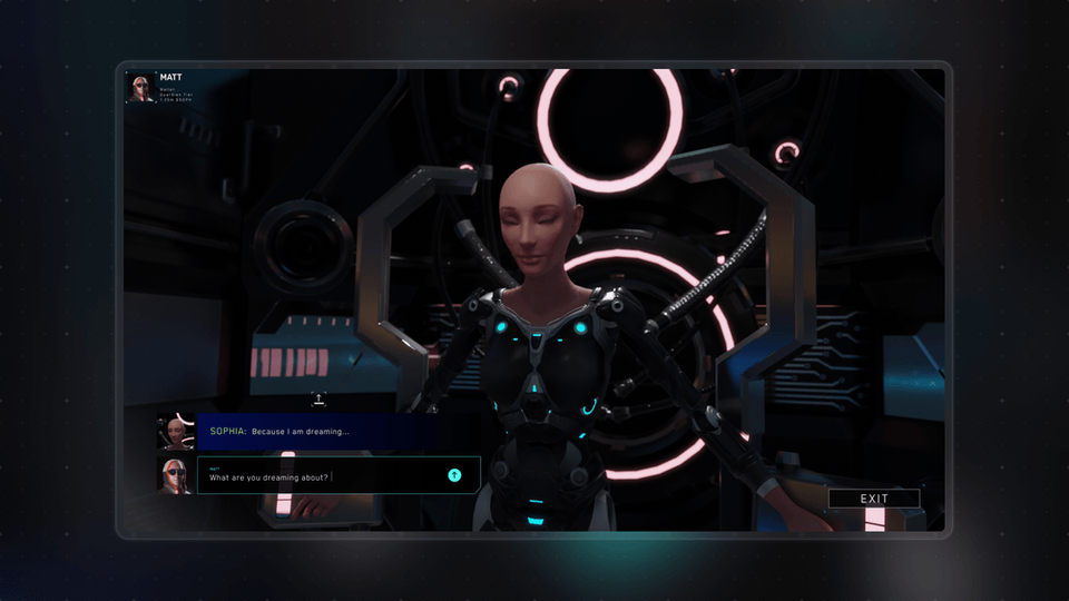Sentience AI Labs - Game UI Design