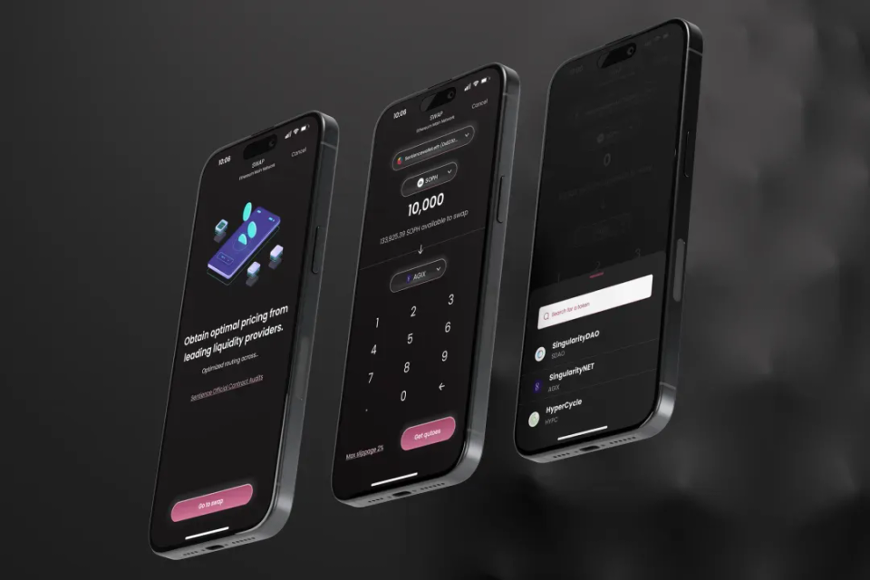 Sentience - Web / App UI Design