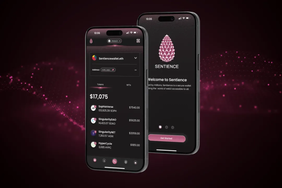 Sentience - Web / App UI Design
