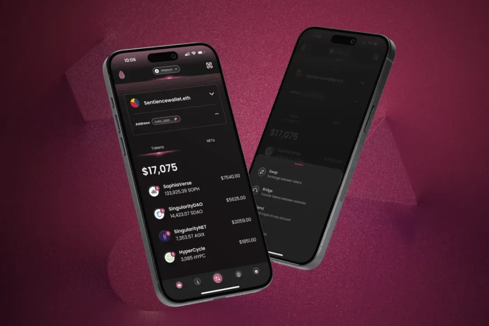 Sentience - Web / App UI Design