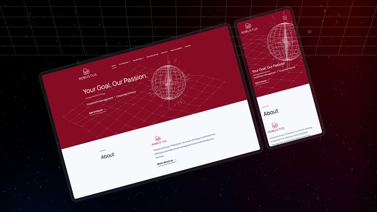 Robustus Webflow project cover